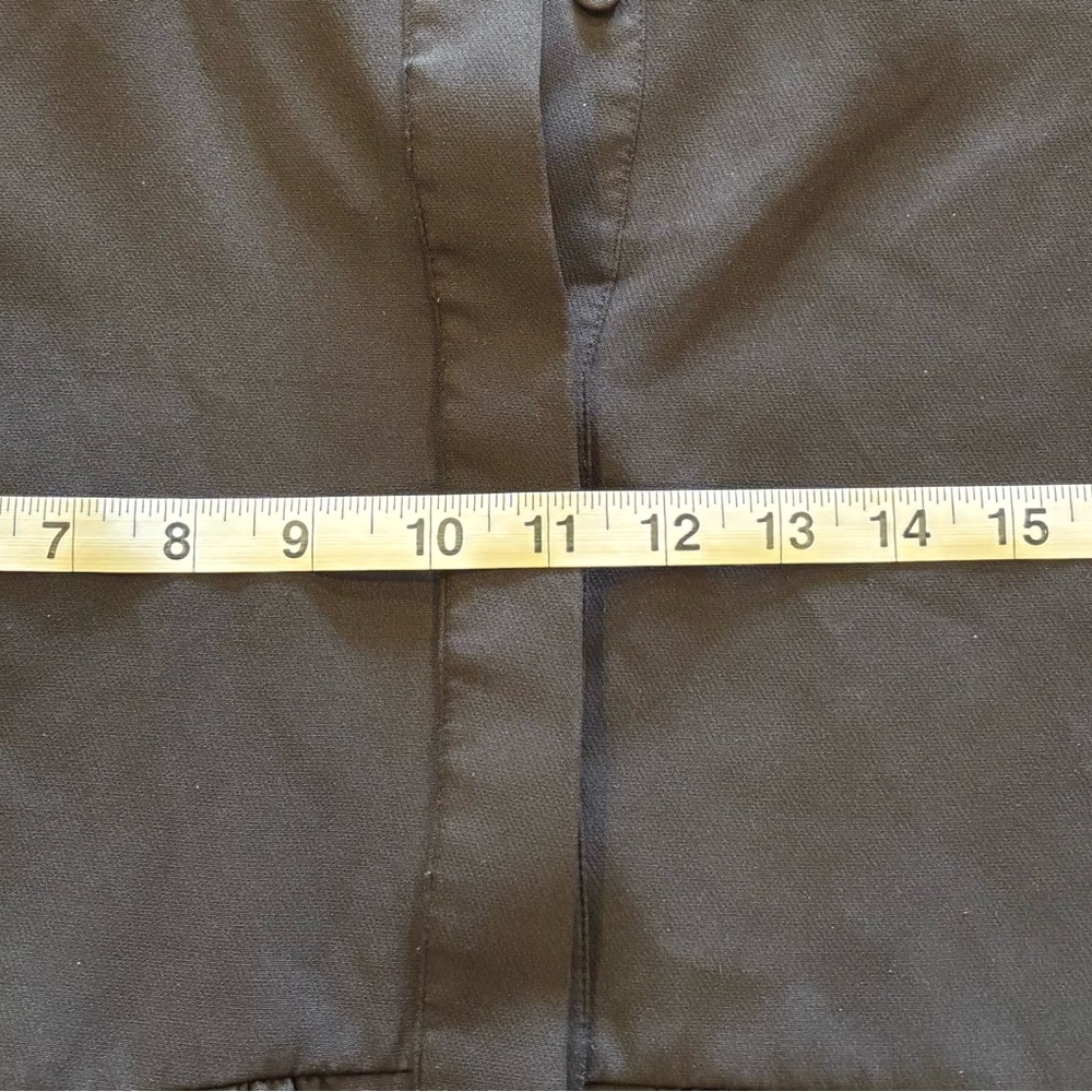 Tuckernuck Black Crepe Royal Shirtdress XL - Picture 6 of 10